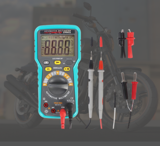 2900A Digital Multimeter 6000 Counts Dwell Angle RPM Meter AC DC Voltage Current Crystal Triode HFE Parameter Automatic Gauge