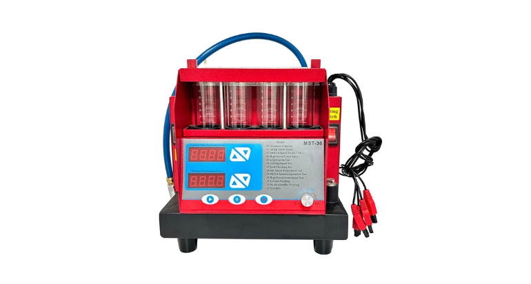 MST-30 4 Cylinder Auto Ultrasonic Cleaning Machine Fuel Injector Tester and Cleaner for Motorbike and Gasoline Car