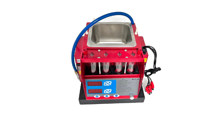 MST-30 4 Cylinder Auto Ultrasonic Cleaning Machine Fuel Injector Tester and Cleaner for Motorbike and Gasoline Car