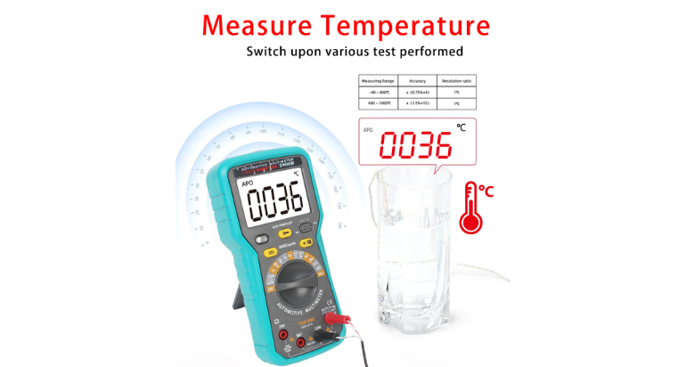 MST-2900B Automotive Digital Multimeter With Rotational Speed Measurement