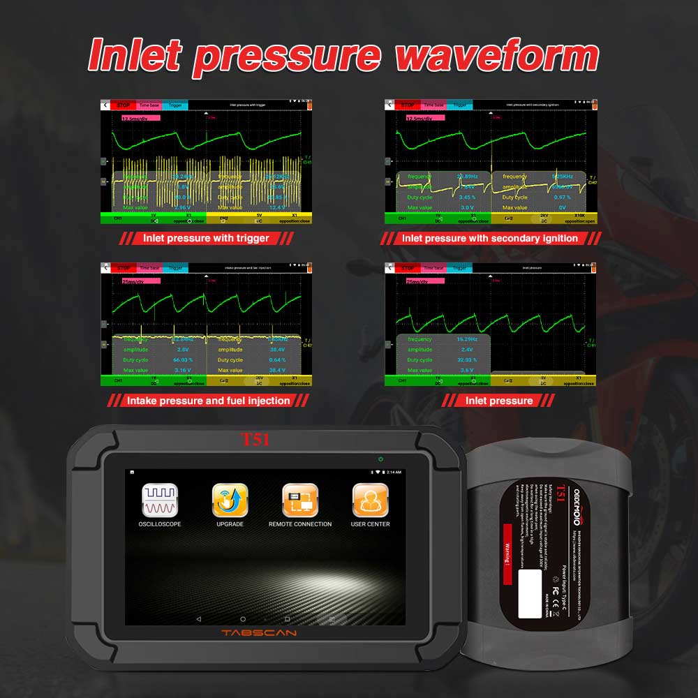 T51 Motorcycle Oscilloscope